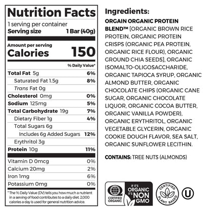 OG2 ORGAIN BAR CKY DGH ( 12 X 1.41 OZ   )-7